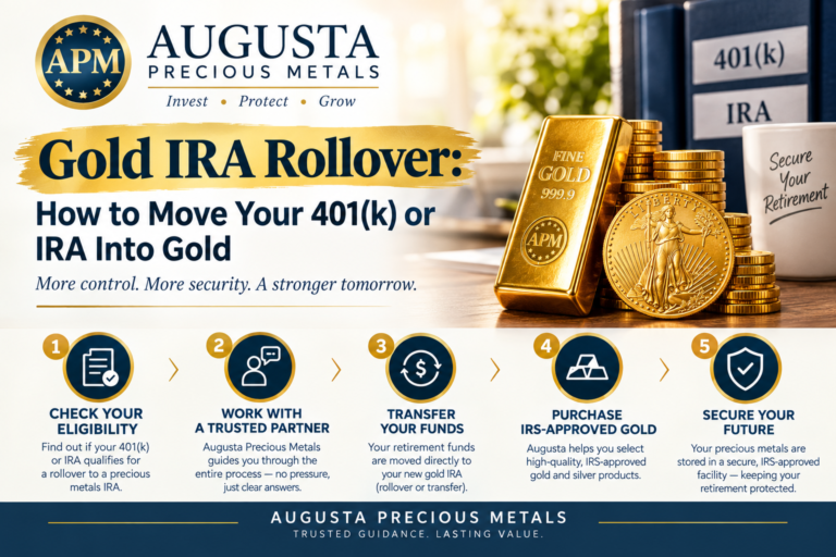 Gold IRA rollover: how to move a 401(k) or IRA into physical gold in 5 steps